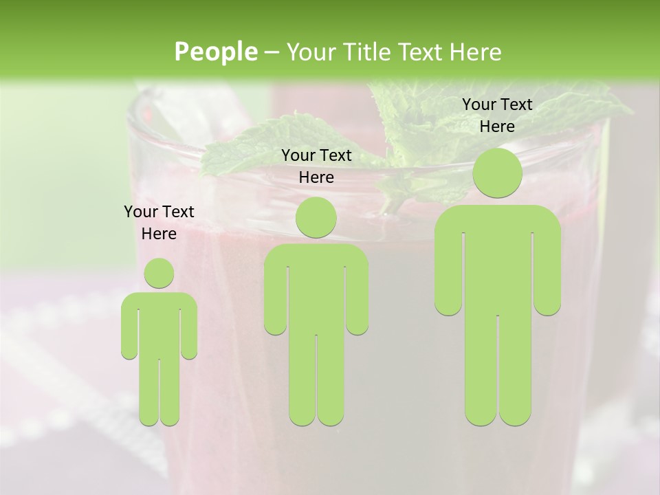 Healthy Two Stick PowerPoint Template