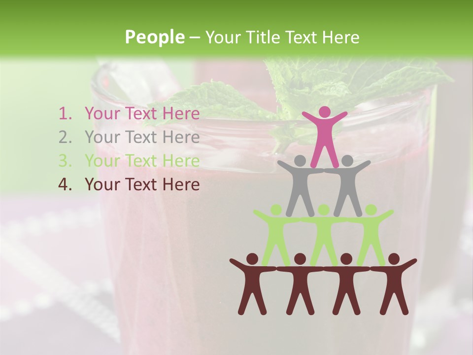 Healthy Two Stick PowerPoint Template
