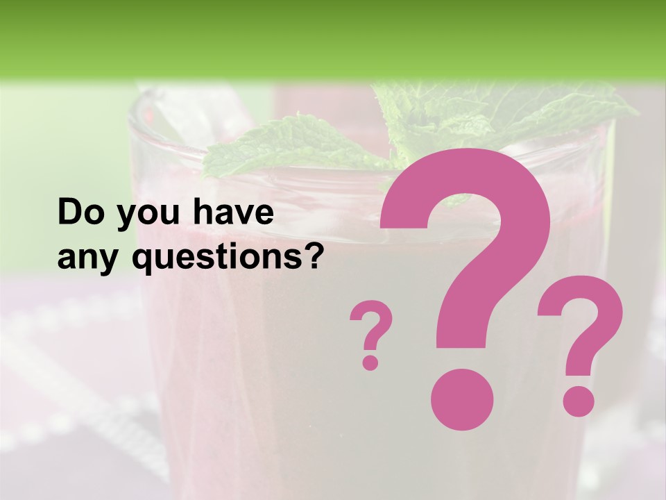 Healthy Two Stick PowerPoint Template