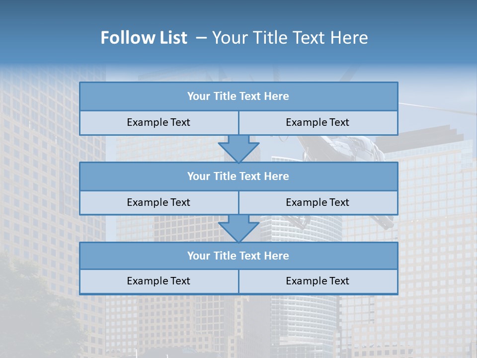 Back United Helicopter PowerPoint Template