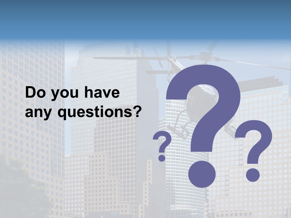 Back United Helicopter PowerPoint Template