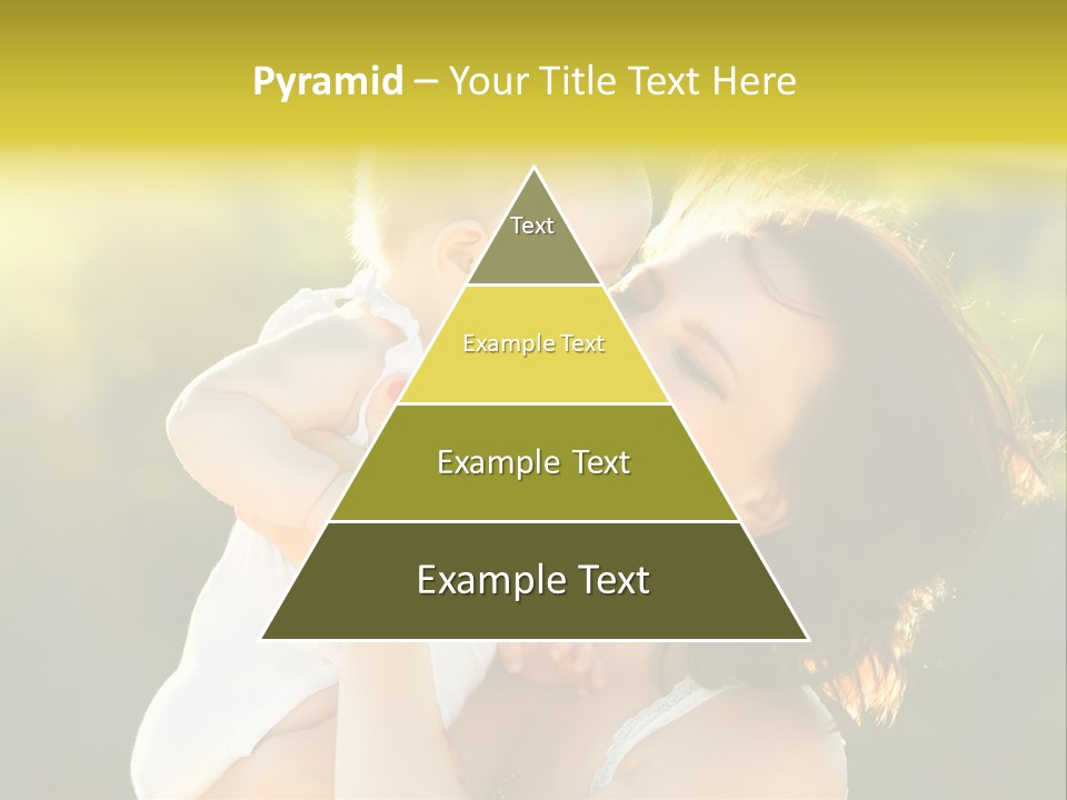 Green Laughter Childhood PowerPoint Template