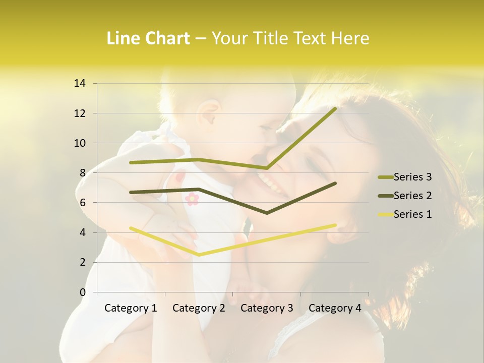 Green Laughter Childhood PowerPoint Template