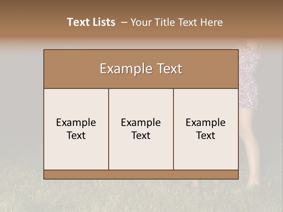 Boy Outside Smoke PowerPoint Template