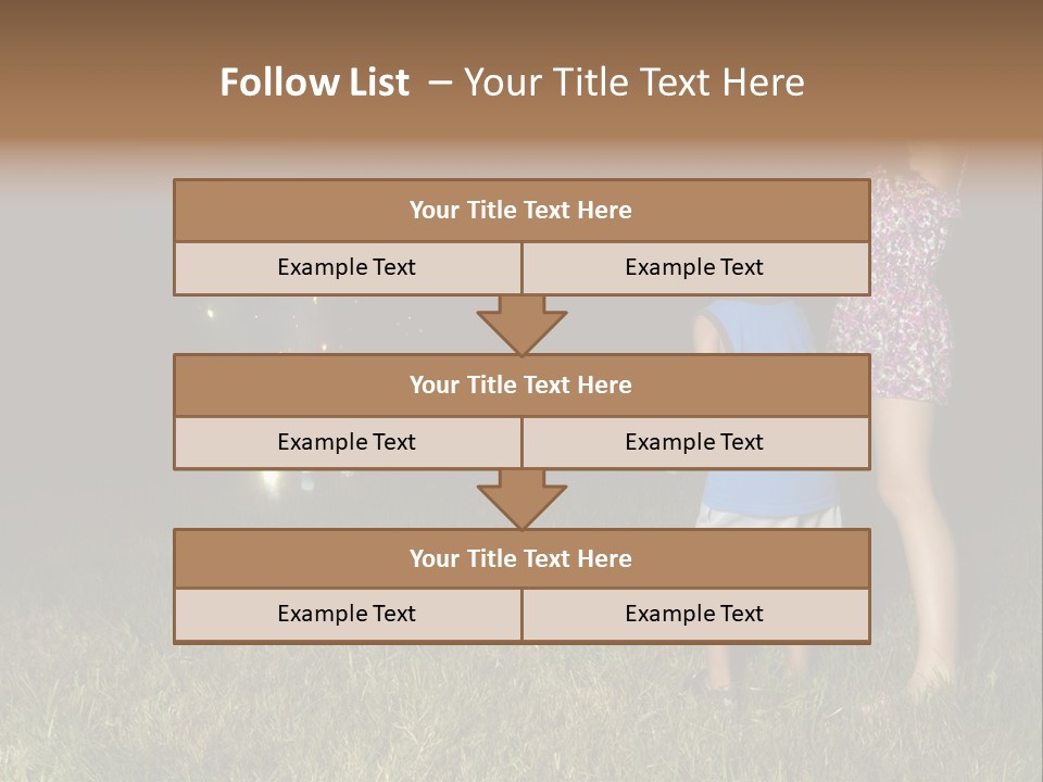 Boy Outside Smoke PowerPoint Template