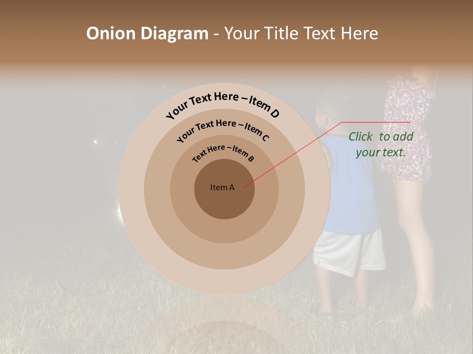 Boy Outside Smoke PowerPoint Template