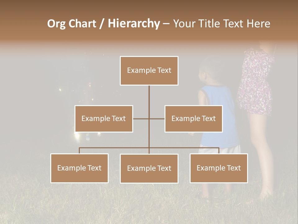 Boy Outside Smoke PowerPoint Template