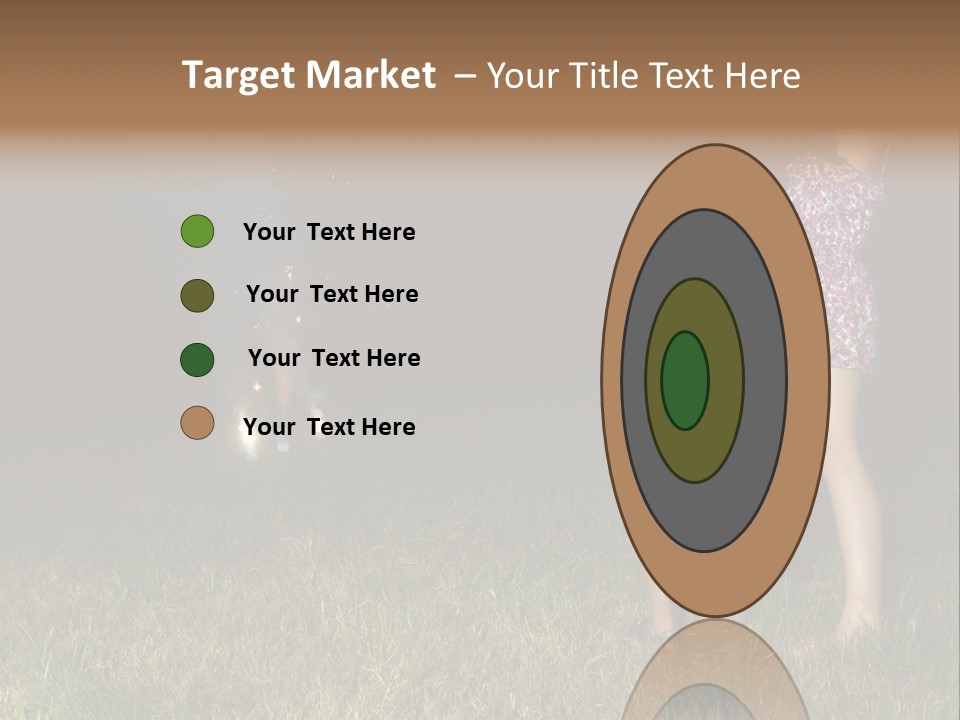 Boy Outside Smoke PowerPoint Template