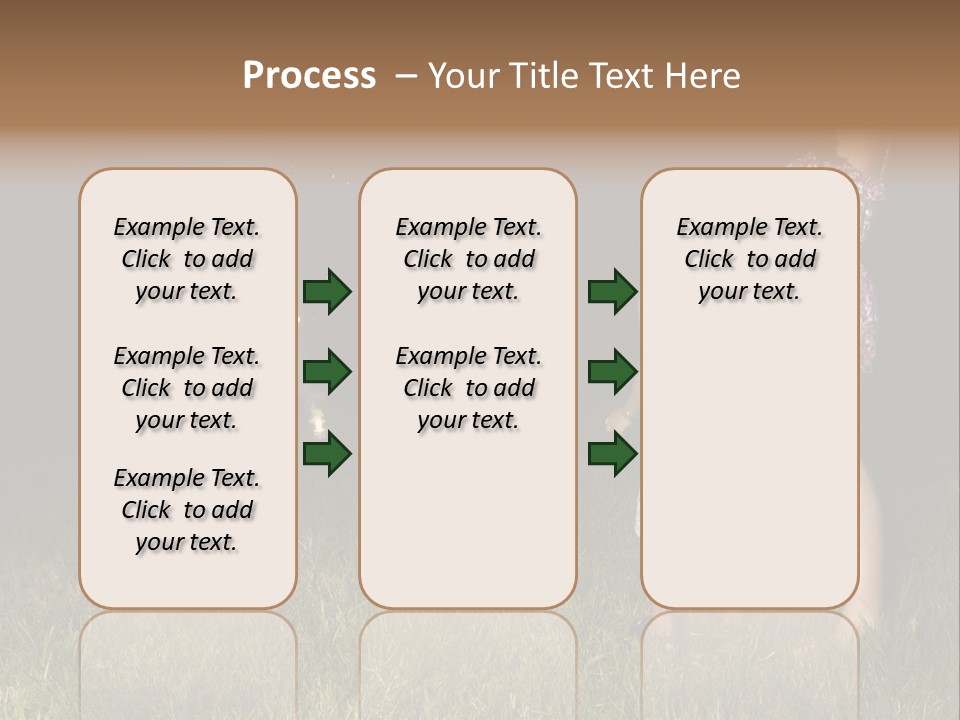 Boy Outside Smoke PowerPoint Template