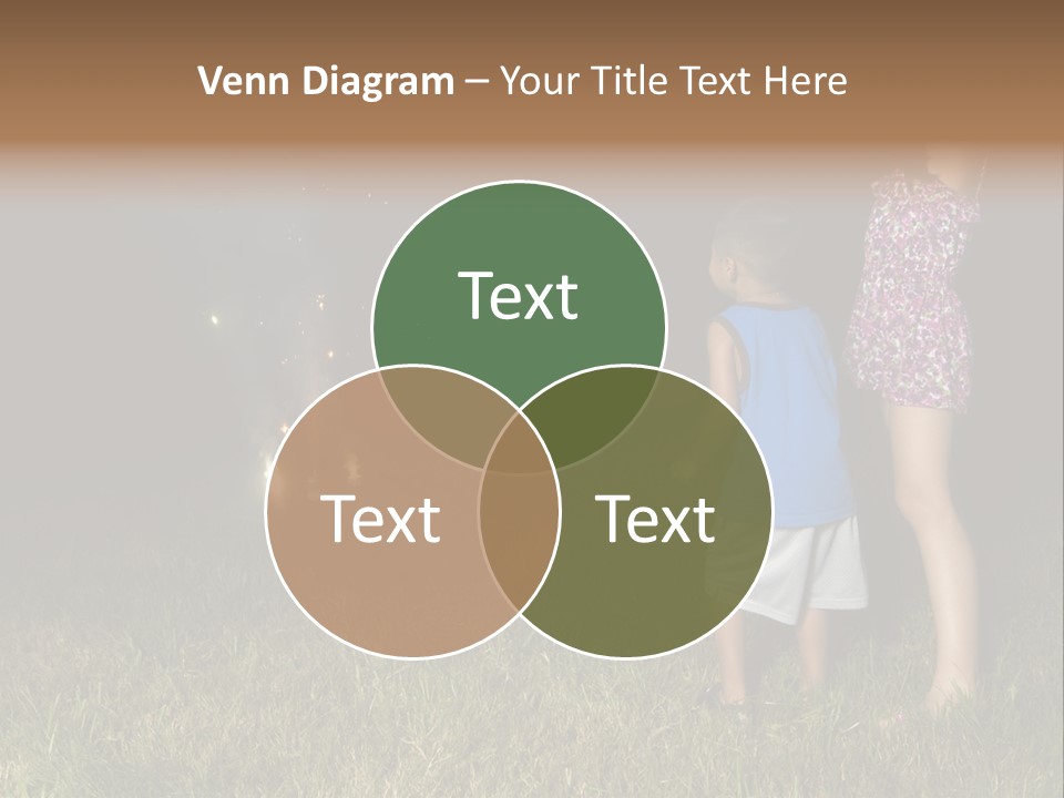 Boy Outside Smoke PowerPoint Template