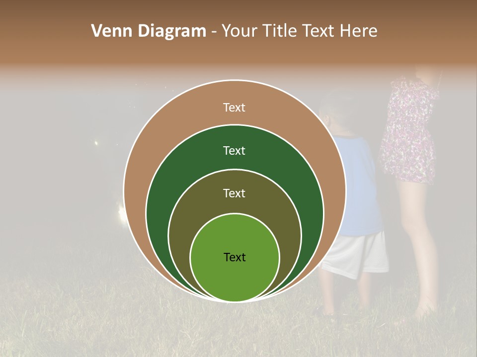 Boy Outside Smoke PowerPoint Template