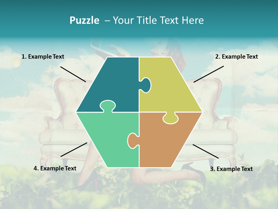 View Atmosphere Laptop PowerPoint Template