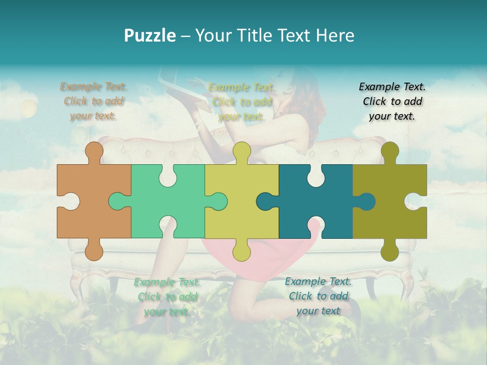 View Atmosphere Laptop PowerPoint Template