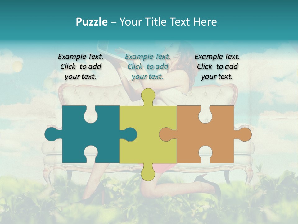 View Atmosphere Laptop PowerPoint Template