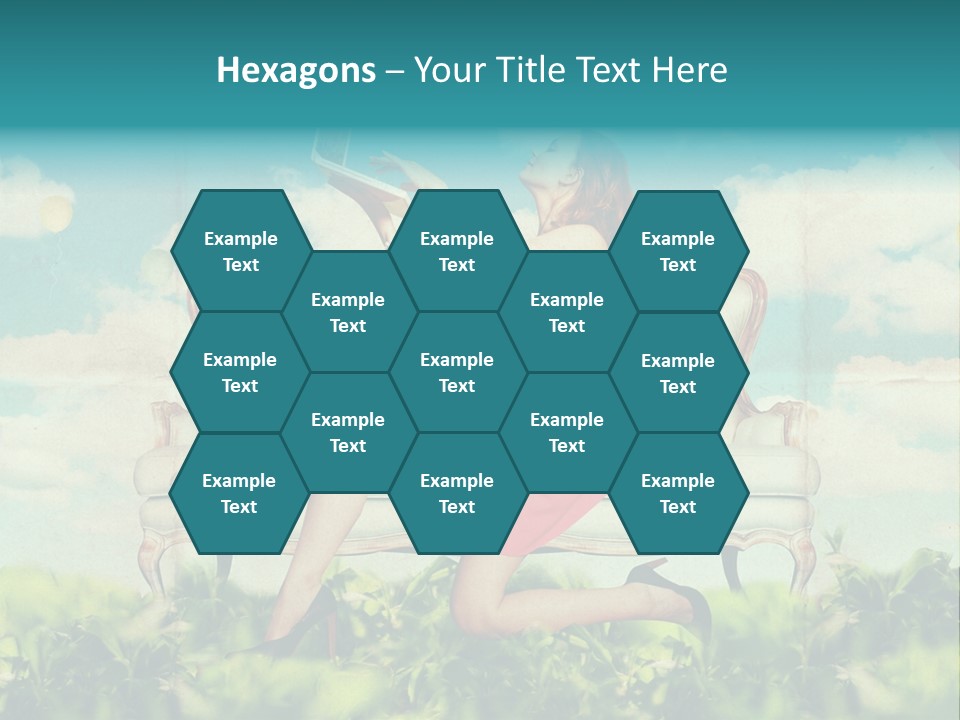 View Atmosphere Laptop PowerPoint Template