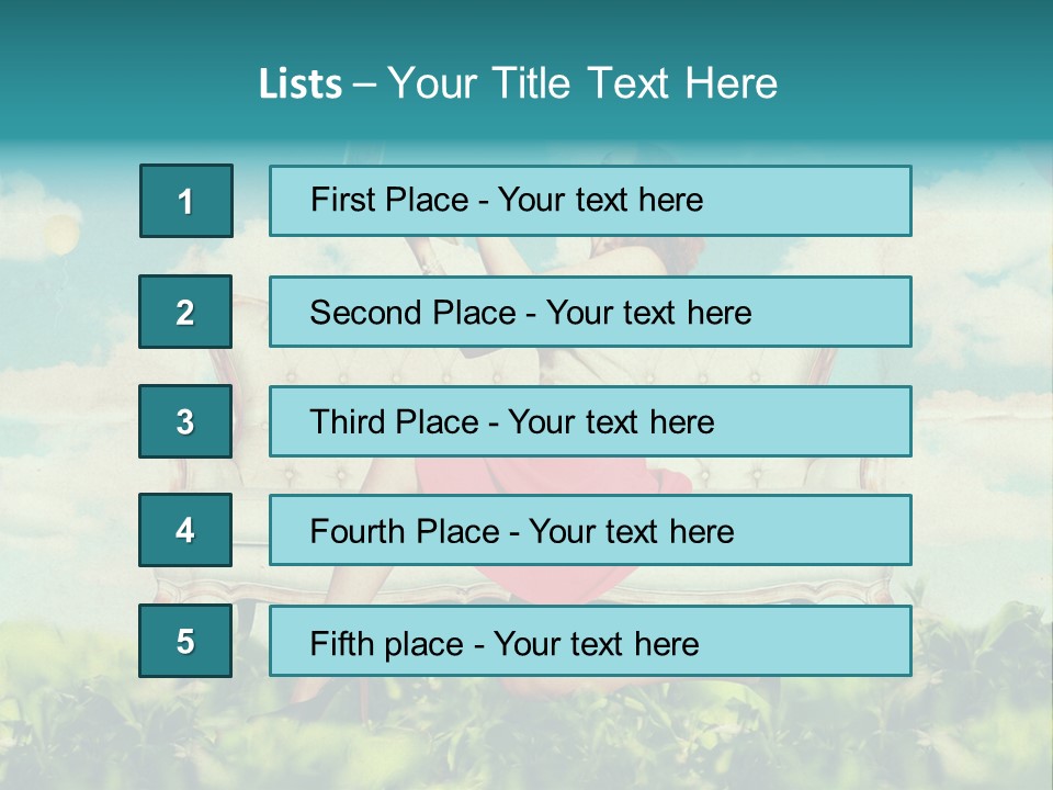 View Atmosphere Laptop PowerPoint Template