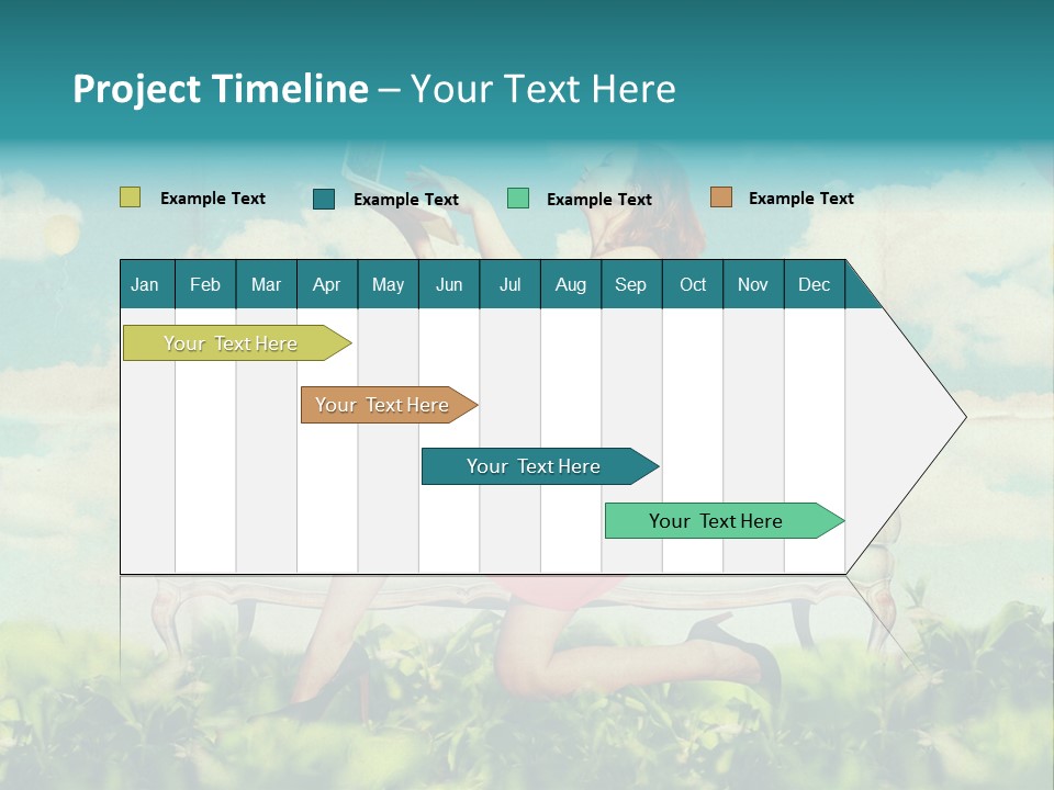 View Atmosphere Laptop PowerPoint Template
