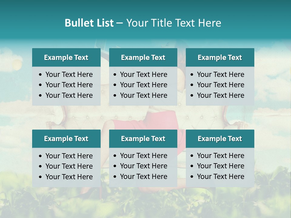 View Atmosphere Laptop PowerPoint Template