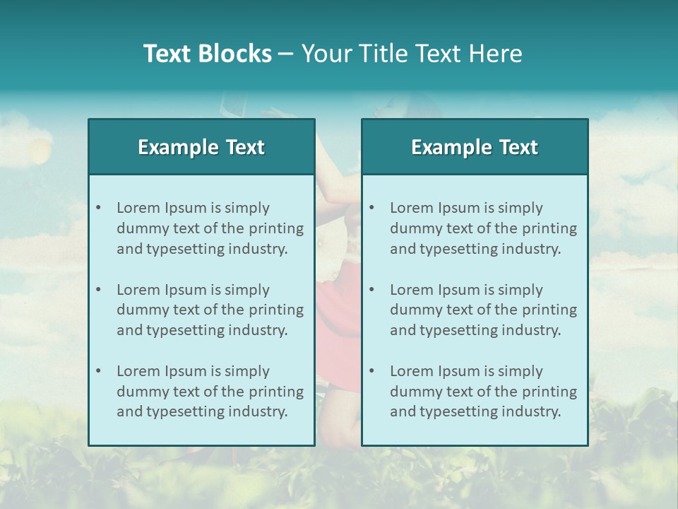 View Atmosphere Laptop PowerPoint Template