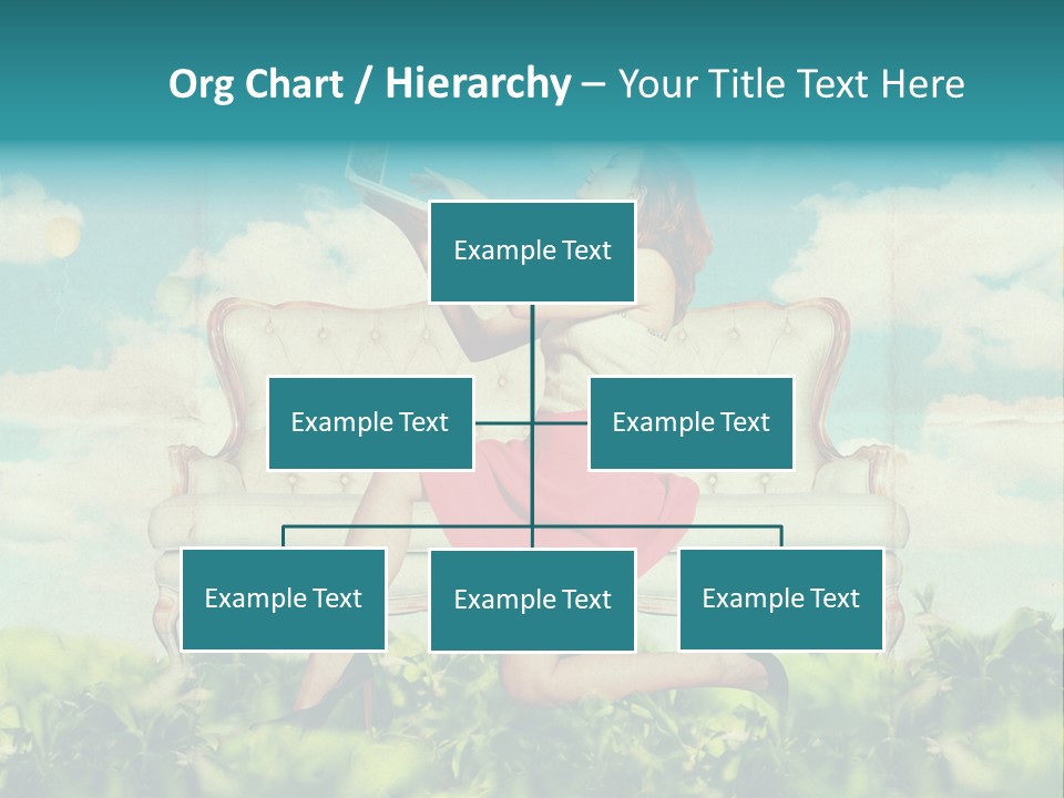 View Atmosphere Laptop PowerPoint Template