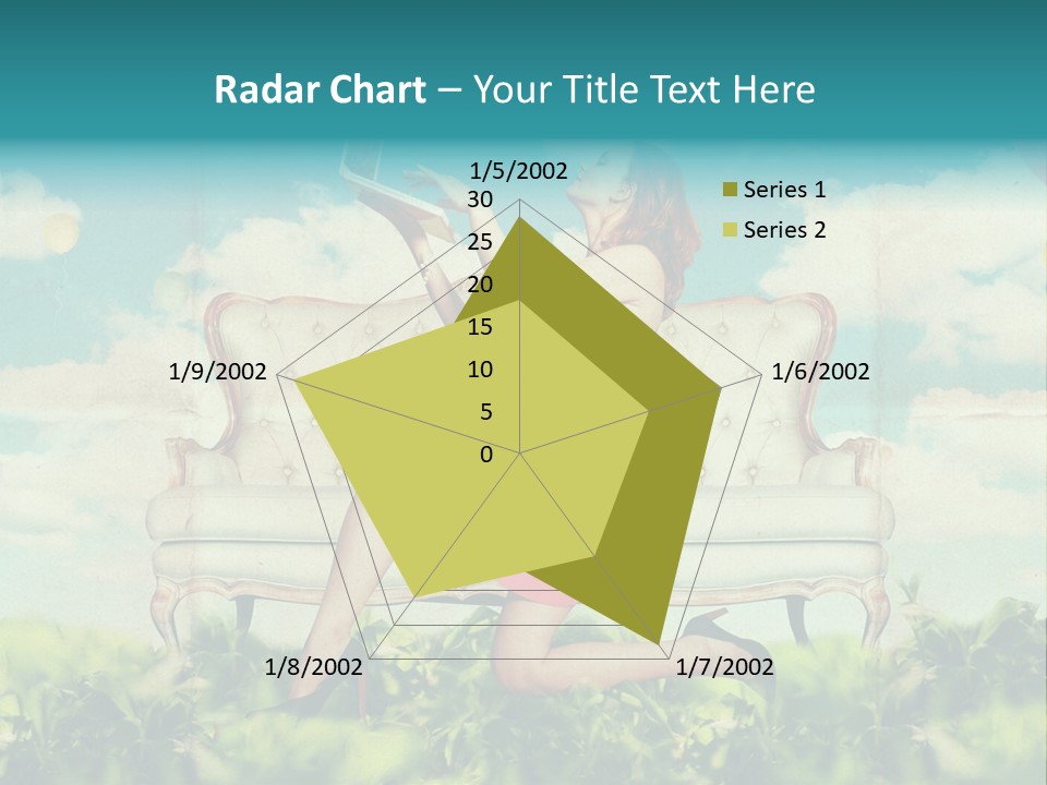 View Atmosphere Laptop PowerPoint Template