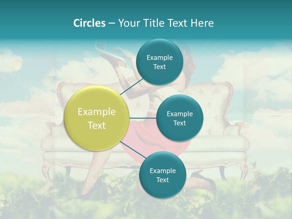 View Atmosphere Laptop PowerPoint Template