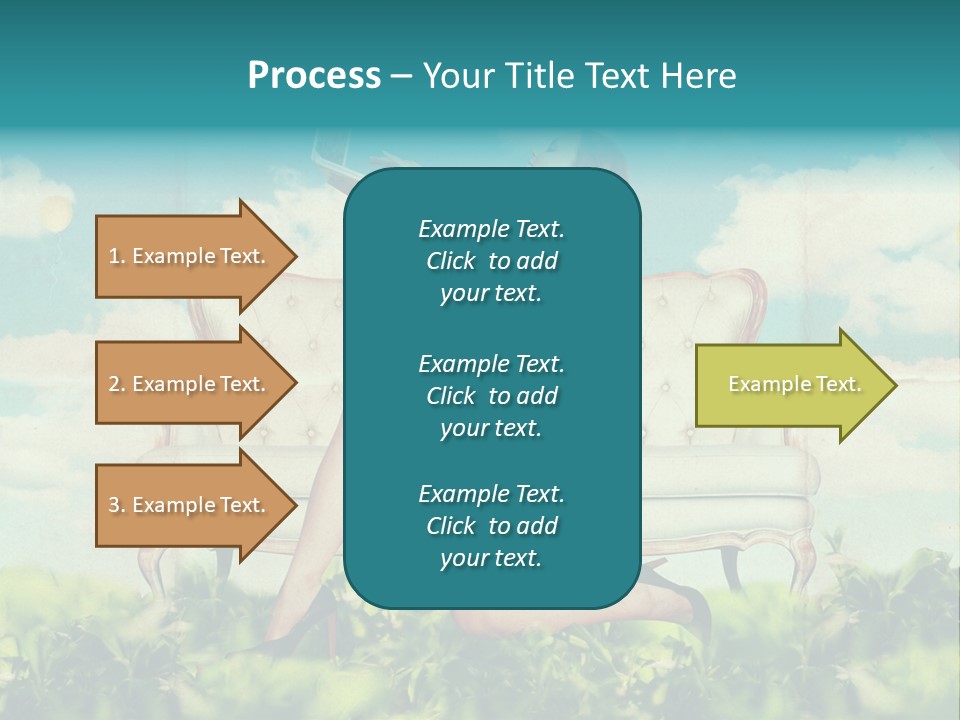 View Atmosphere Laptop PowerPoint Template
