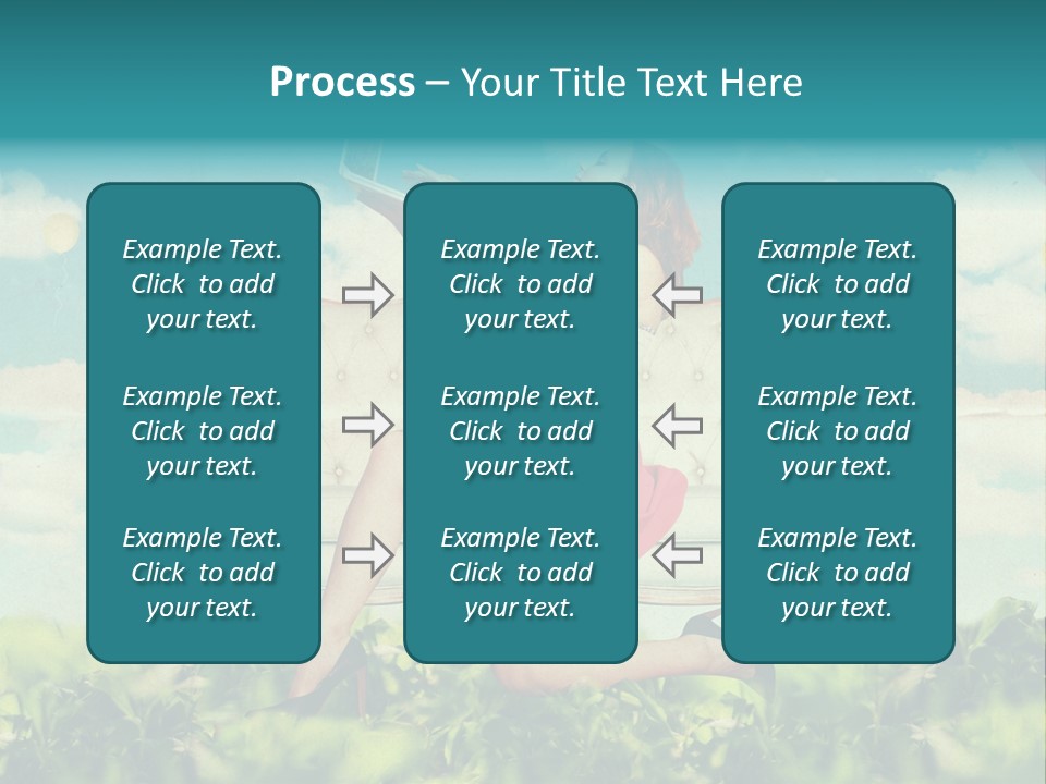 View Atmosphere Laptop PowerPoint Template