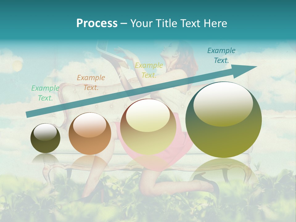 View Atmosphere Laptop PowerPoint Template