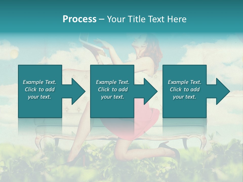 View Atmosphere Laptop PowerPoint Template