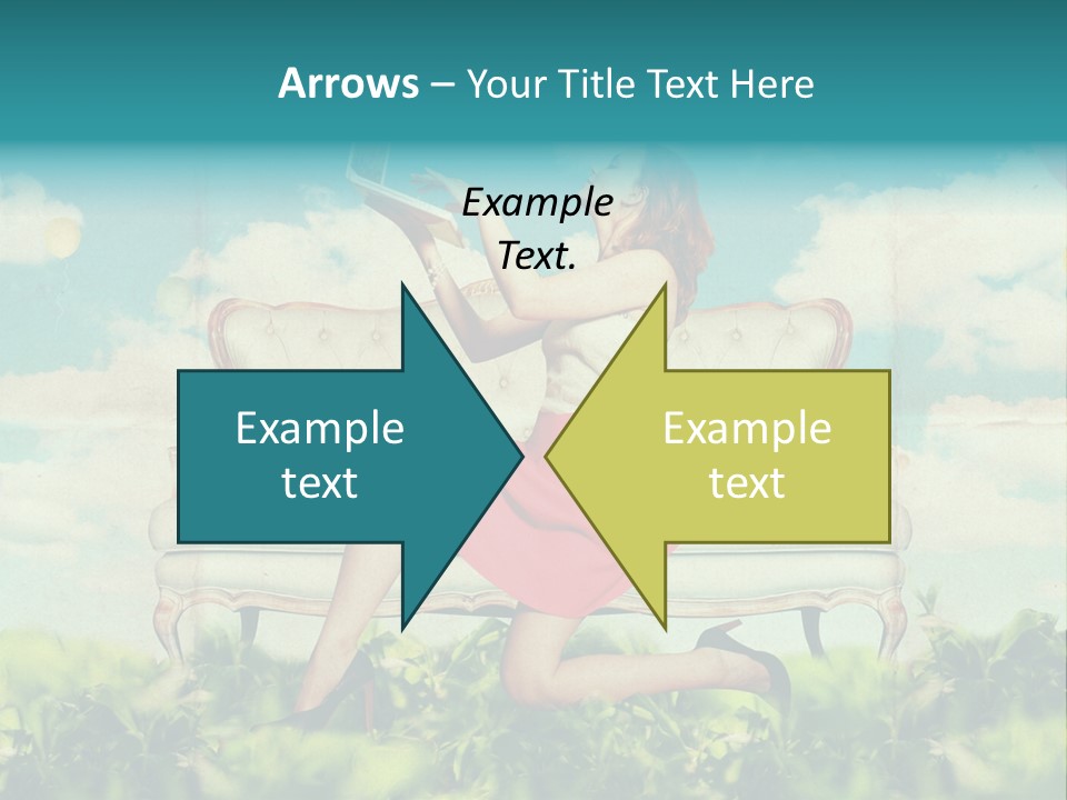 View Atmosphere Laptop PowerPoint Template