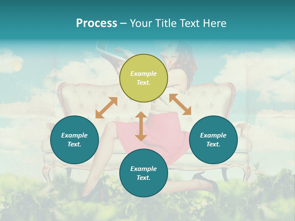 View Atmosphere Laptop PowerPoint Template