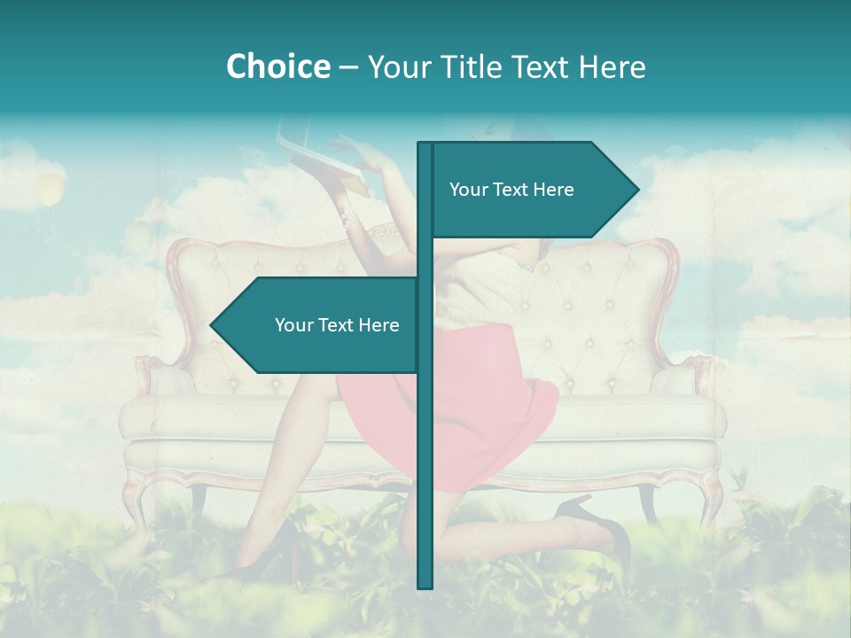 View Atmosphere Laptop PowerPoint Template