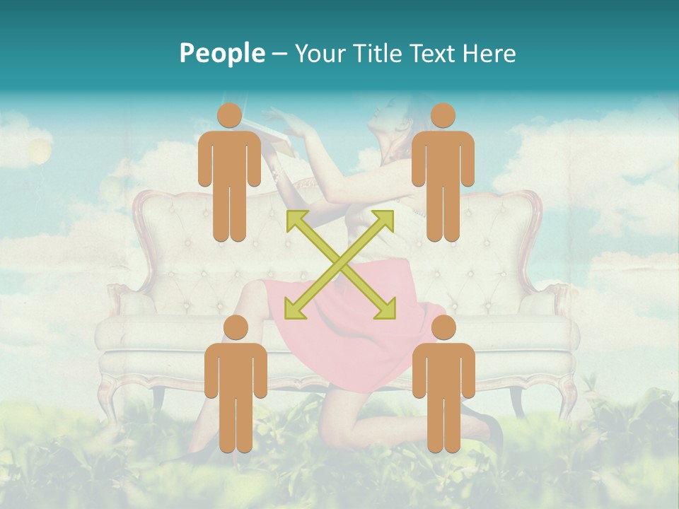 View Atmosphere Laptop PowerPoint Template