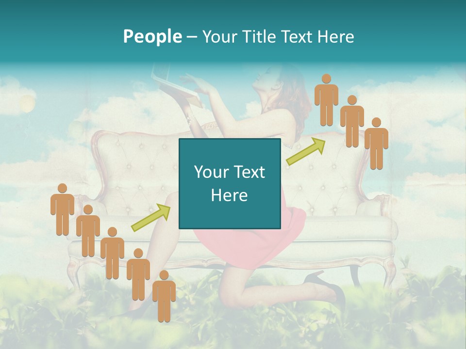 View Atmosphere Laptop PowerPoint Template