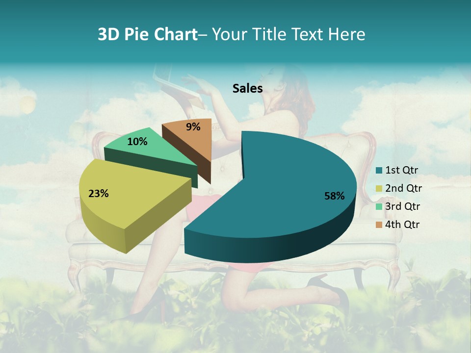 View Atmosphere Laptop PowerPoint Template