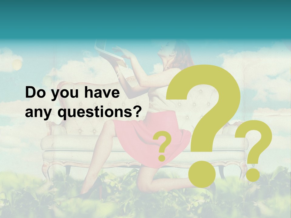 View Atmosphere Laptop PowerPoint Template