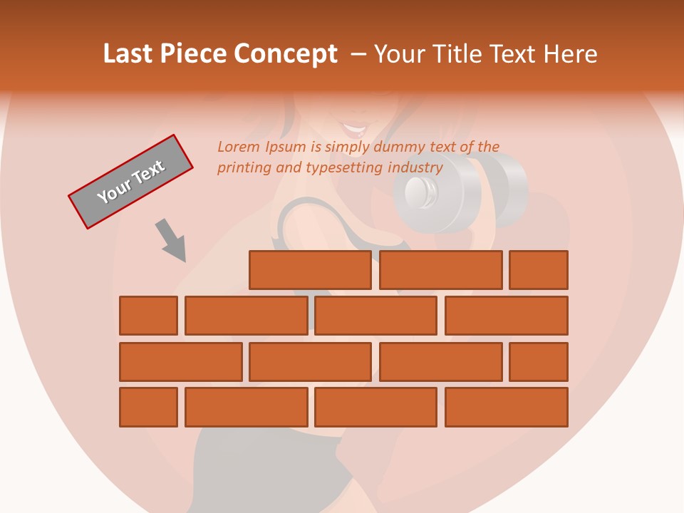 Power Wellness Positive PowerPoint Template