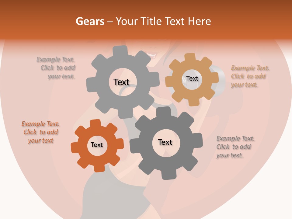 Power Wellness Positive PowerPoint Template