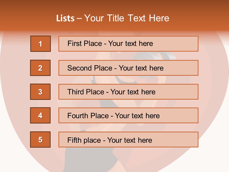 Power Wellness Positive PowerPoint Template