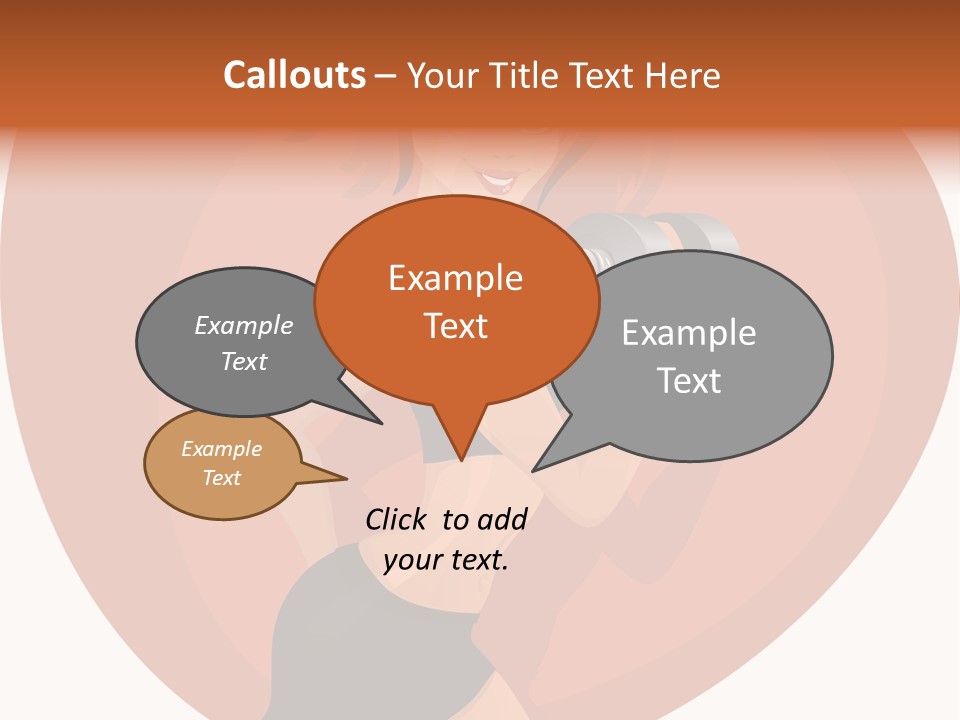 Power Wellness Positive PowerPoint Template