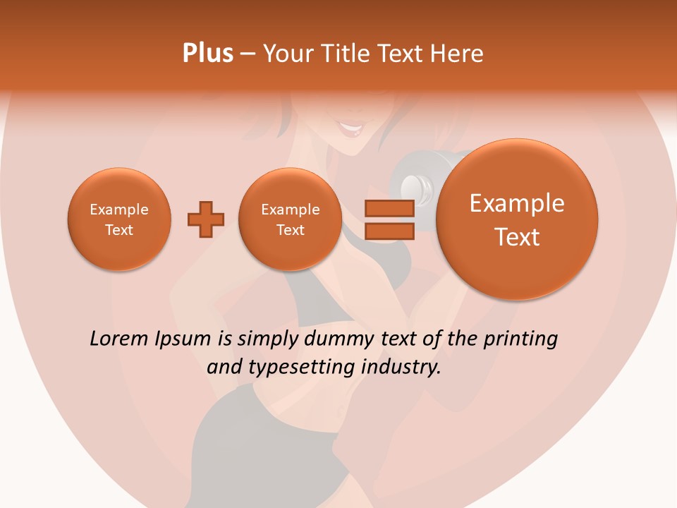 Power Wellness Positive PowerPoint Template