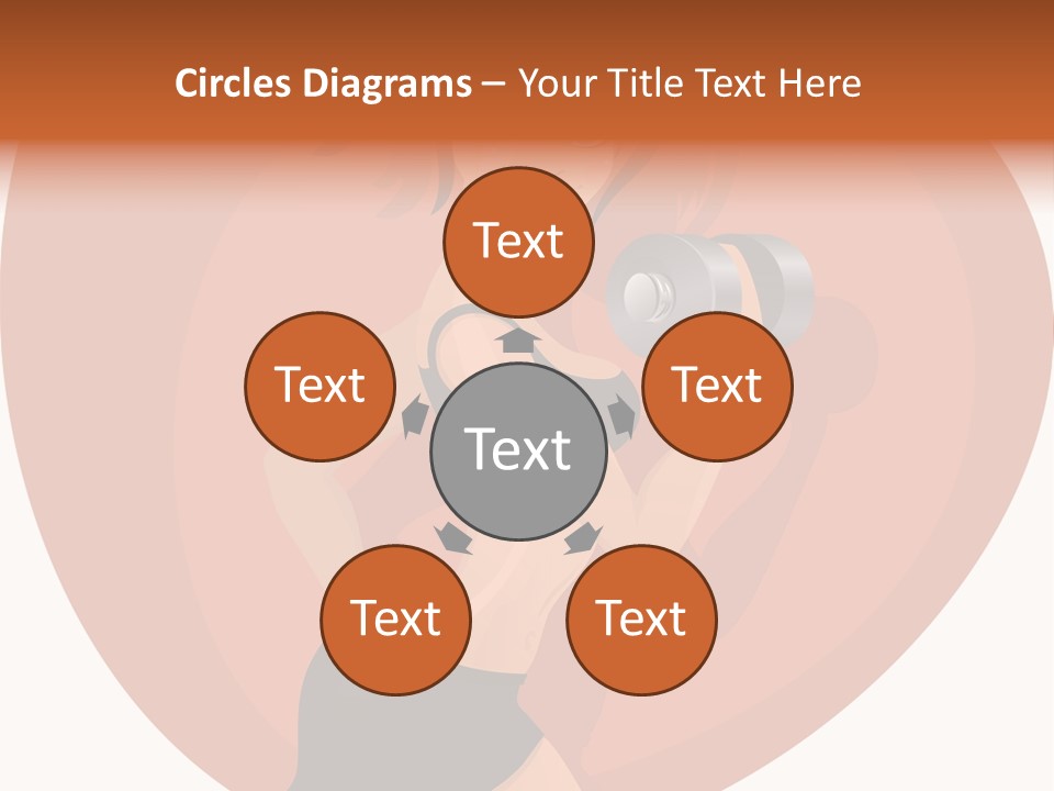 Power Wellness Positive PowerPoint Template