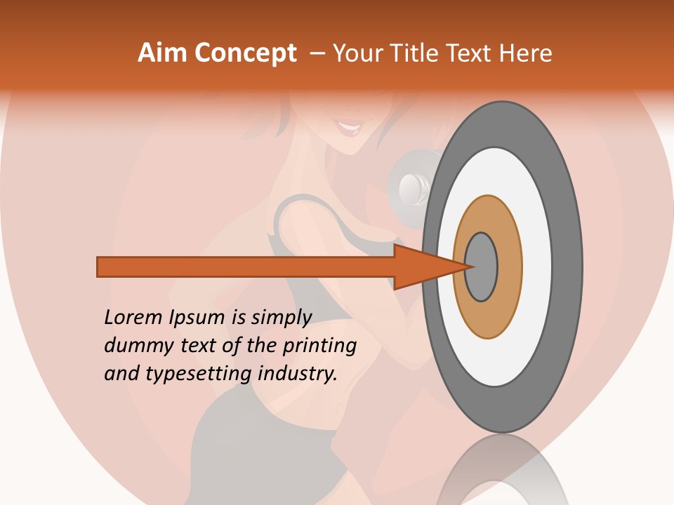 Power Wellness Positive PowerPoint Template