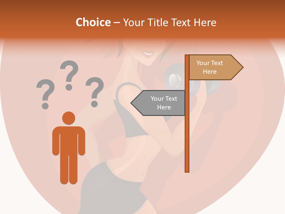 Power Wellness Positive PowerPoint Template