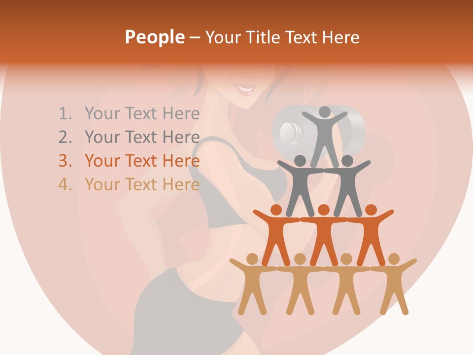 Power Wellness Positive PowerPoint Template