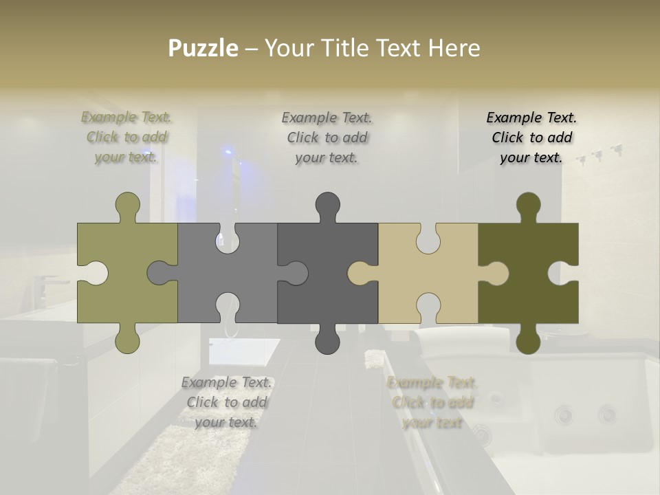 Interior Urban Lifestyle PowerPoint Template