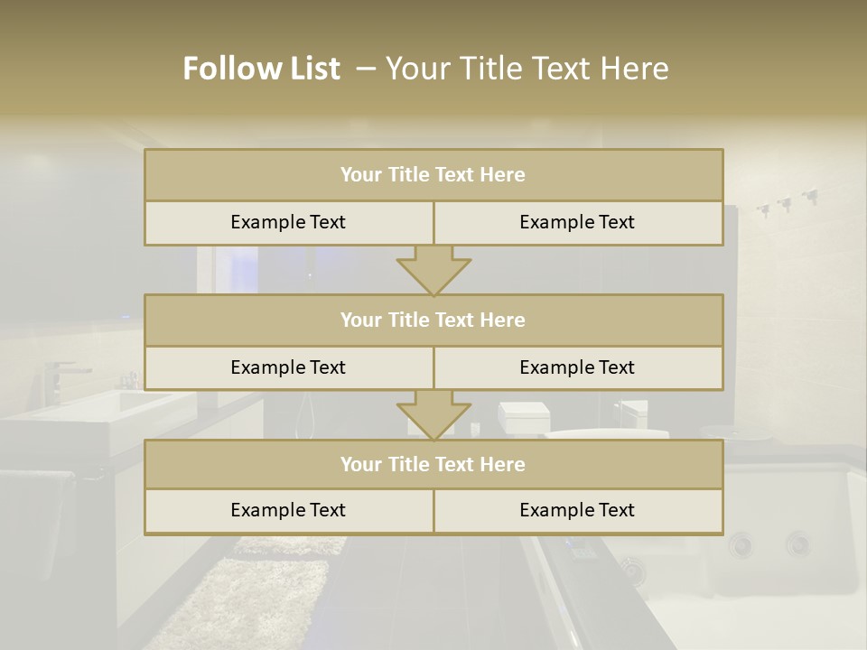 Interior Urban Lifestyle PowerPoint Template