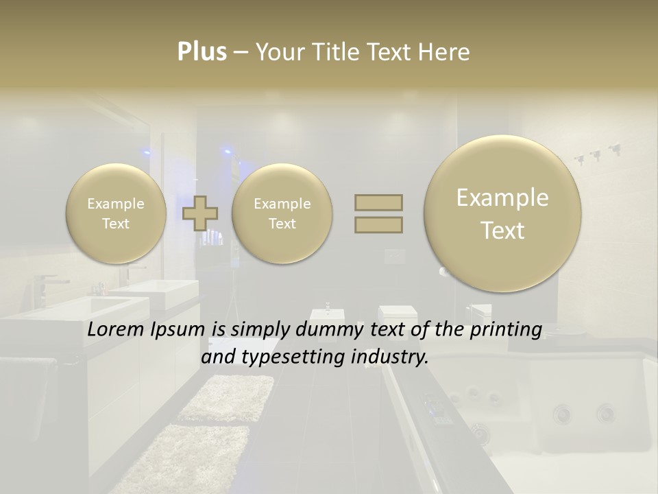 Interior Urban Lifestyle PowerPoint Template