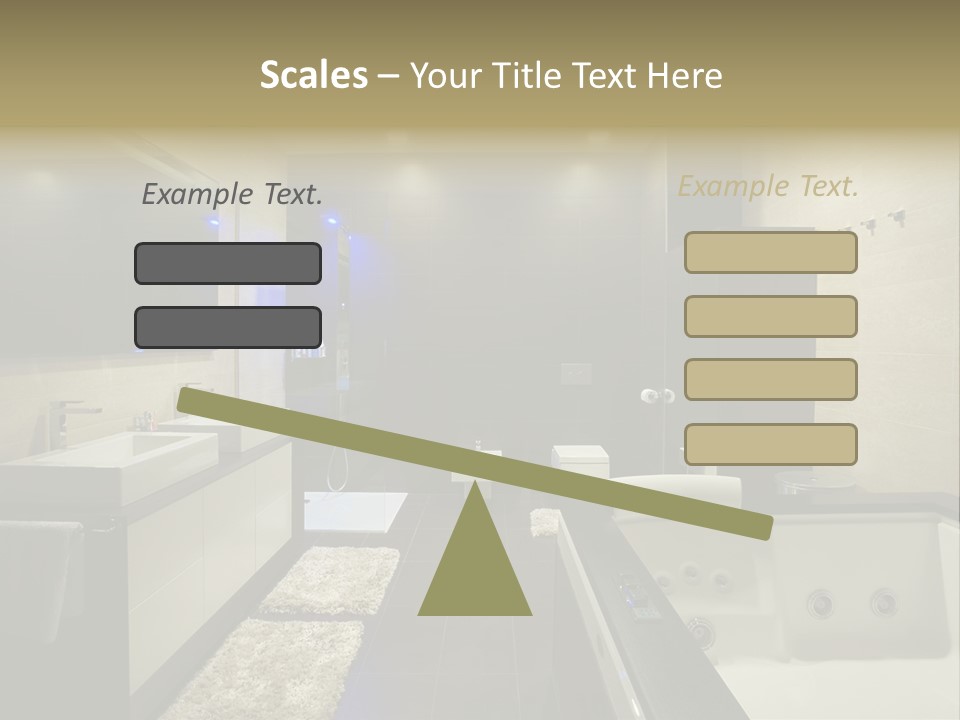 Interior Urban Lifestyle PowerPoint Template